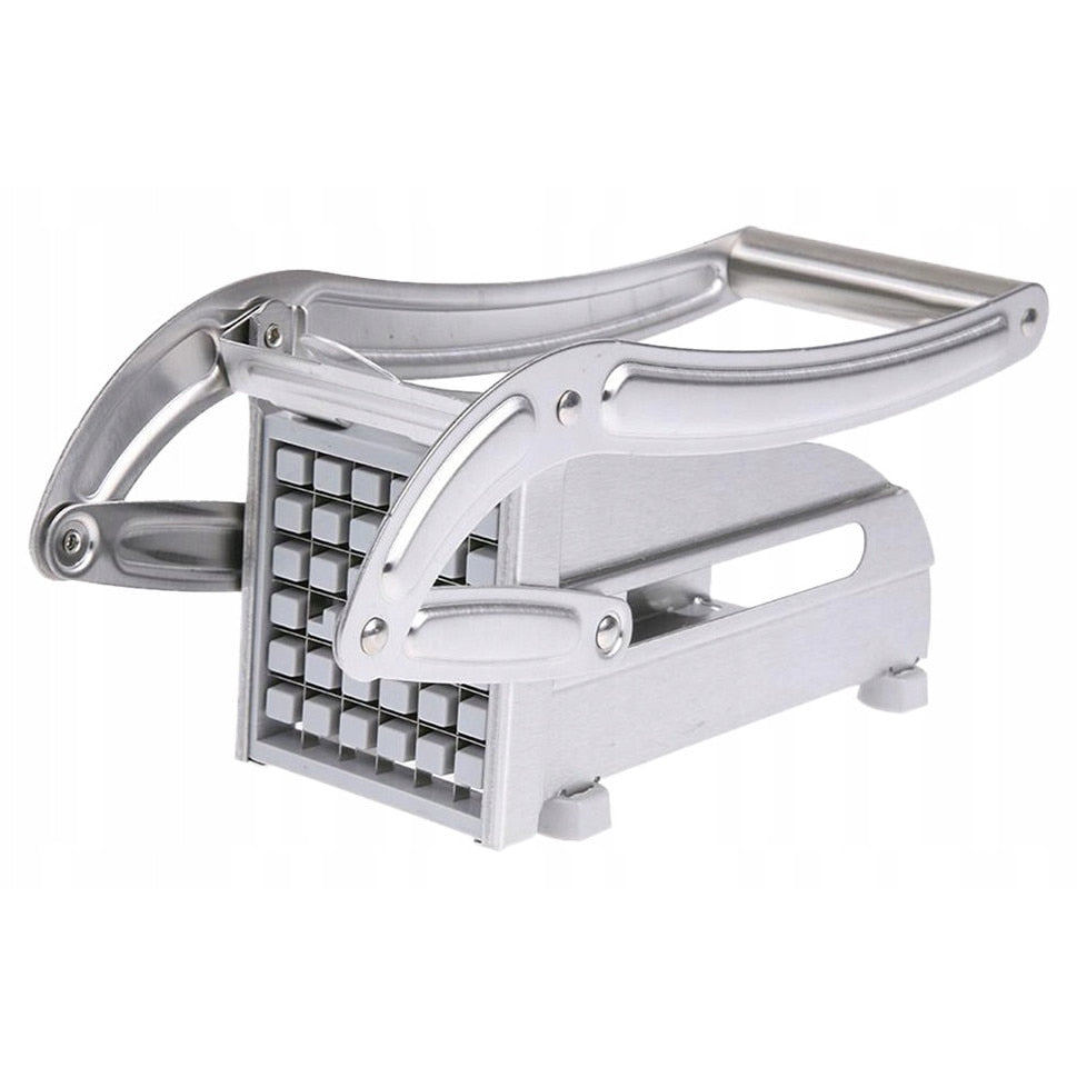 Aparat de taiat cartofi pai si legume, din inox, cu 1 forma de taiere, Potato Chopper