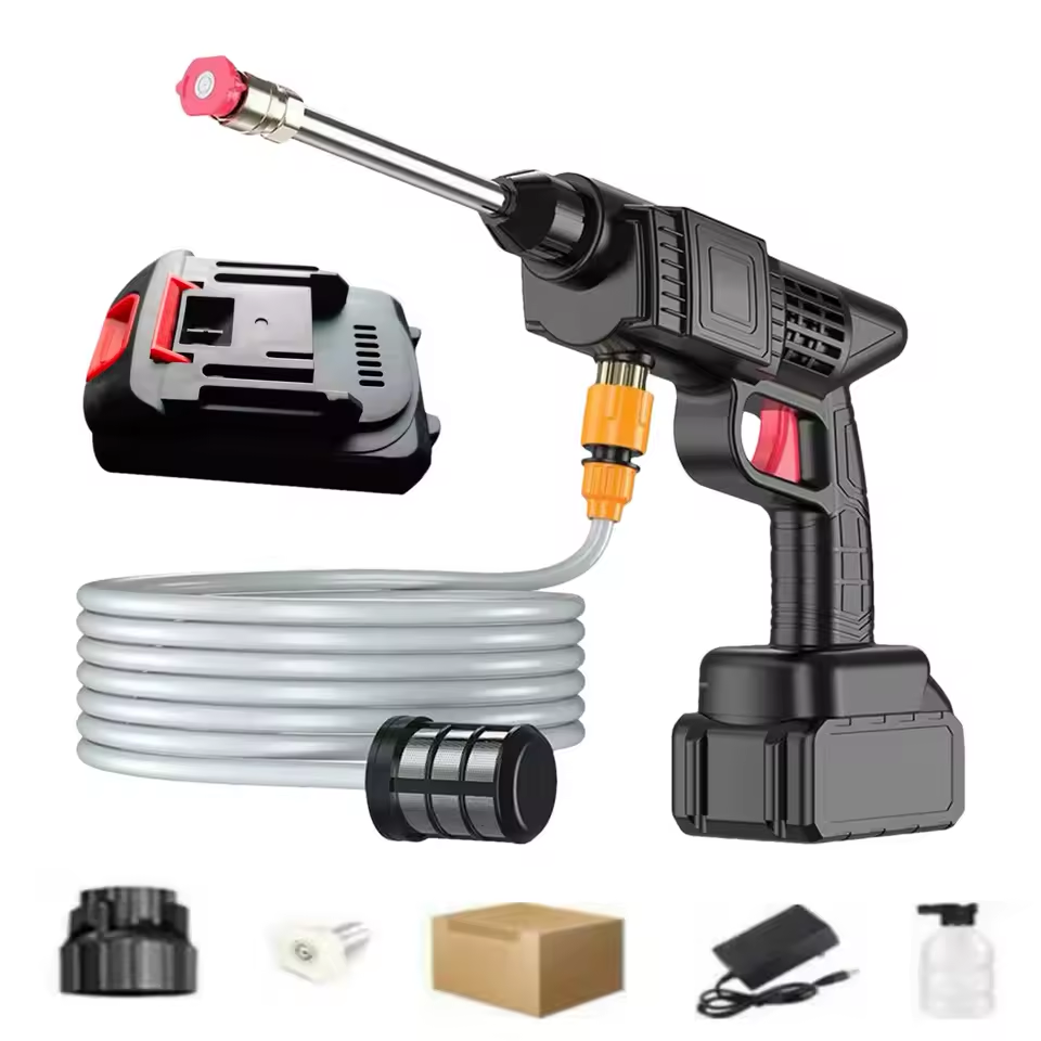 Aparat de spalat electric cu presiune puternica, 1/2 acumulator 48V, 8L/min, 20 Bari