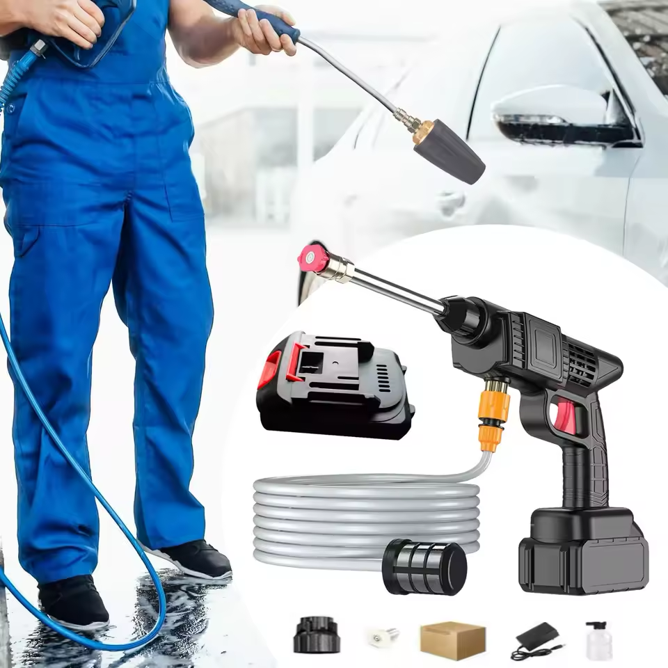 Aparat de spalat electric cu presiune puternica, 1/2 acumulator 48V, 8L/min, 20 Bari